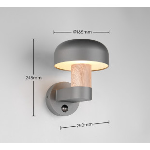 FRASER Wall lamp excl.1xE27 25cm/ 19cm/ 25cm/  Trio