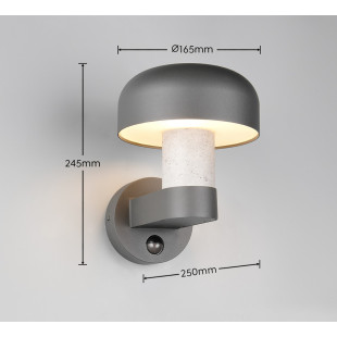 FRASER Wall lamp excl.1xE27 25cm/ 19cm/ 25cm/  Trio