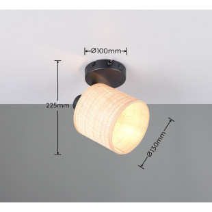 AIMEE Spot excl.1xE14 24cm/D 13cm/  Reality
