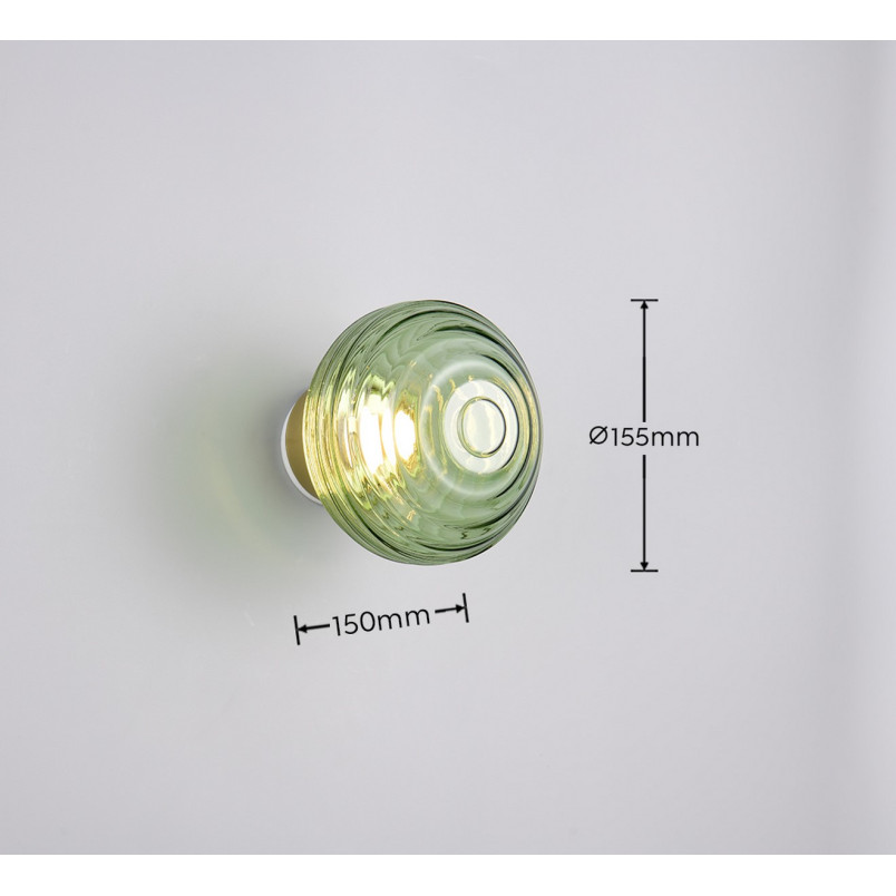 EARL Wall lamp incl.1x1,5W LED/140Lm/3000K D 15,5cm/ 15cm Reality