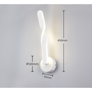 GINKO Wall lamp incl.1x9,6W LED/1150Lm/4000K 45,5cm/ 12cm/ 15cm/  Reality