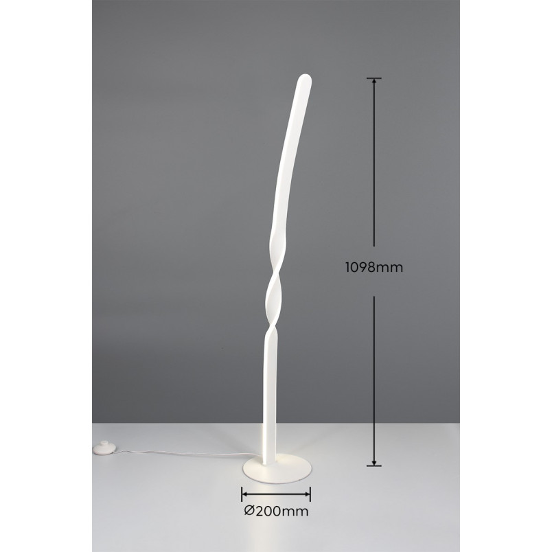 GINKO Floor lamp incl.1x20W LED/2400Lm/4000K 110cm/ D 20cm/  Reality