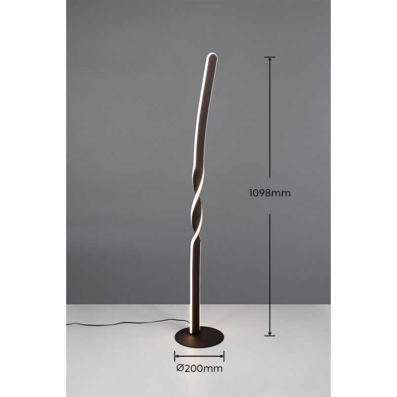 GINKO Floor lamp incl.1x20W LED/2400Lm/3000K 110cm/ D 20cm/  Reality