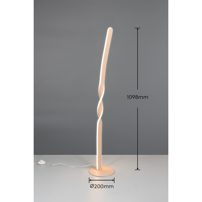 GINKO Floor lamp incl.1x20W LED/2400Lm/3000K 110cm/ D 20cm/  Reality