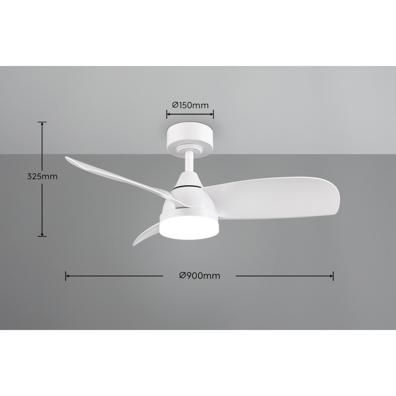 HELSINKI Ceiling lamp incl.1x22W LED/2200Lm/2700 - 6000K 32,5 - 40cm/ D 90cm/  Reality