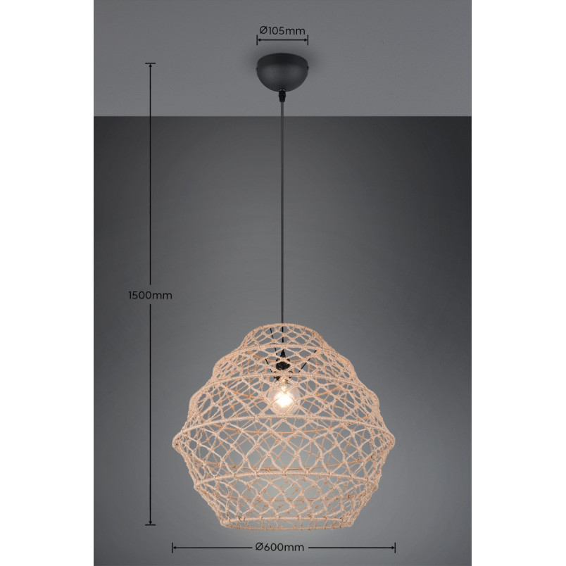 HIVE Pendant excl.1xE27 150cm/ D 60cm/  Reality