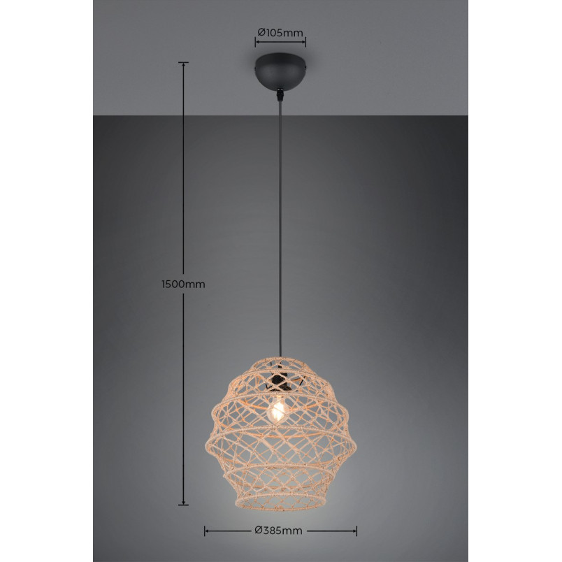 HIVE Pendant excl.1xE27 150cm/ D 38,5cm/  Reality