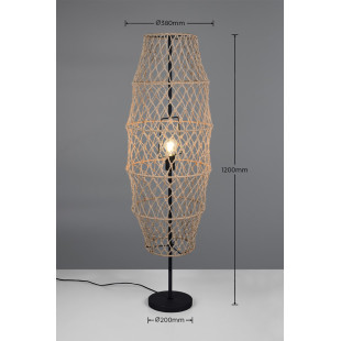 HIVE Floor lamp excl. 1xE27 119,5cm/ D 38cm/  Reality