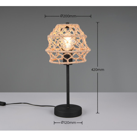 HIVE Table lamp excl.1xE27 40cm/ D 20cm/  Reality
