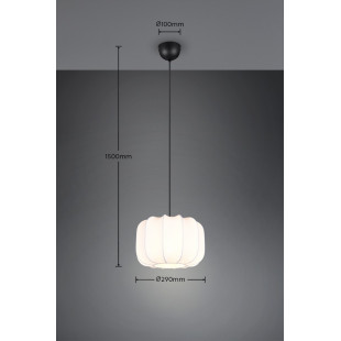 MADLEINE Pendant excl.1xE27 150cm/ D 25cm/  Reality