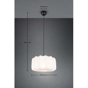 MADLEINE Pendant excl.1xE27 150cm/ D 40cm/  Reality