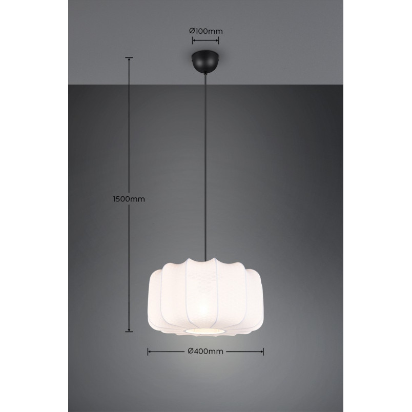 MADLEINE Pendant excl.1xE27 150cm/ D 40cm/  Reality