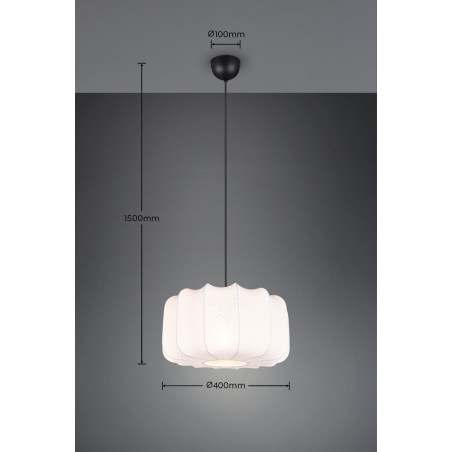 MADLEINE Pendant excl.1xE27 150cm/ D 40cm/  Reality