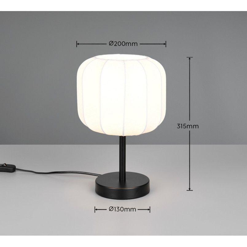 MADLEINE Table lamp excl.1xE27 30cm/ D 20cm/  Reality