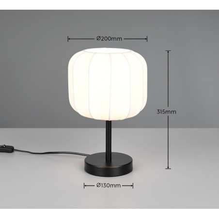 MADLEINE Table lamp excl.1xE27 30cm/ D 20cm/  Reality