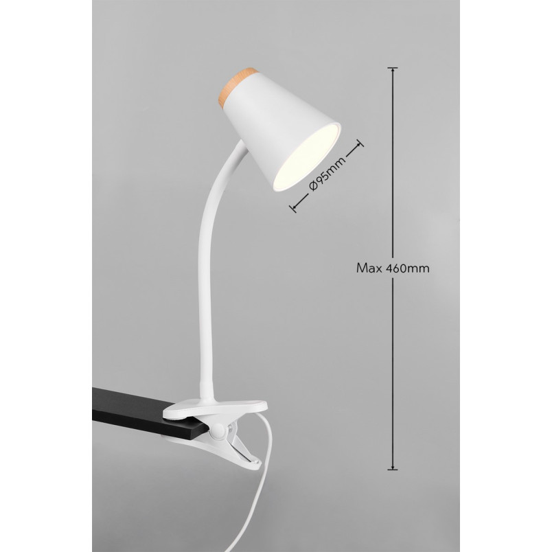 PONGO Wall lamp incl.1x4,5W LED/500Lm/3000K 33cm/ 9,5cm/ 32cm Reality