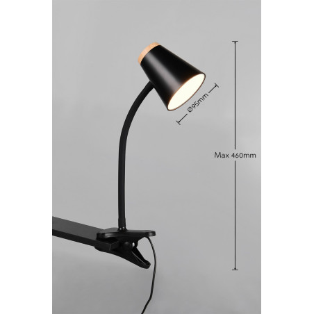 PONGO Wall lamp incl.1x4,5W LED/500Lm/3000K 33cm/ 9,5cm/ 32cm Reality