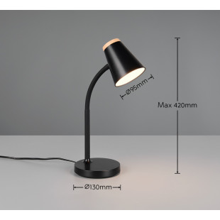 PONGO Table lamp incl.1x4,5W LED/500Lm/3000K 36cm/ 13cm/ 23cm Reality