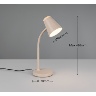 PONGO Table lamp incl.1x4,5W LED/500Lm/3000K 36cm/ 13cm/ 23cm Reality