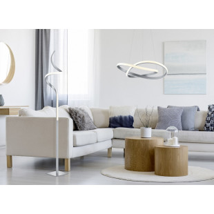 COURSE Floor lamp incl. 11W LED, 3000K, 950Lm L 30cm/ W30cm/ ↕150cm Reality