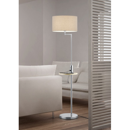 CLAAS Floor lamp excl. 1 x E27 ↕ 160cm/ W 44cm//↕ 23cm/D40cm//D30cm Trio