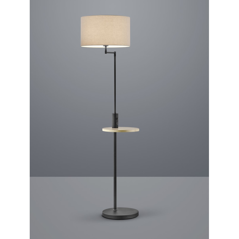 CLAAS Floor lamp excl. 1 x E27 ↕ 160cm/ W 44cm//↕ 23cm/D40cm//D30cm Trio