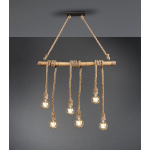 WILMA Pendant excl. 6 x E27 L 100cm/ D 6cm/↕ 150cm Reality