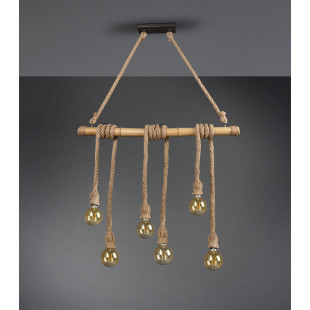 WILMA Pendant excl. 6 x E27 L 100cm/ D 6cm/↕ 150cm Reality