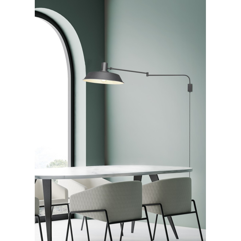BOLDER Wall lamp excl. 1 x E27 W 150cm/ ↕ 36cm// D35,5cm Trio