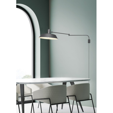 BOLDER Wall lamp excl. 1 x E27 W 150cm/ ↕ 36cm// D35,5cm Trio