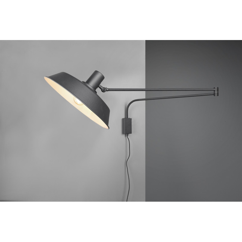 BOLDER Wall lamp excl. 1 x E27 W 150cm/ ↕ 36cm// D35,5cm Trio