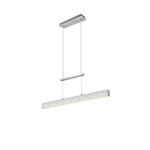 PAROS Pendant incl. 22+2x5,5W LED/ 3000K/ 2200+2x550Lm L 90cm/ W4cm/ ↕83,5-150cm//↕4cm/W11cm Reality