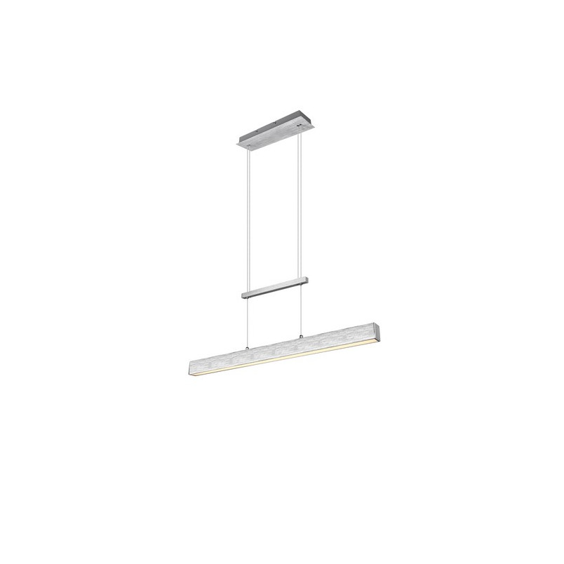 PAROS Pendant incl. 22+2x5,5W LED/ 3000K/ 2200+2x550Lm L 90cm/ W4cm/ ↕83,5-150cm//↕4cm/W11cm Reality