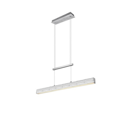 PAROS Pendant incl. 22+2x5,5W LED/ 3000K/ 2200+2x550Lm L 90cm/ W4cm/ ↕83,5-150cm//↕4cm/W11cm Reality