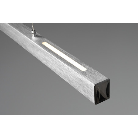 PAROS Pendant incl. 22+2x5,5W LED/ 3000K/ 2200+2x550Lm L 90cm/ W4cm/ ↕83,5-150cm//↕4cm/W11cm Reality