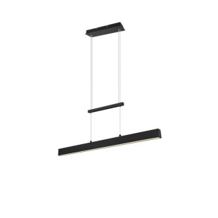 PAROS Pendant incl. 22+2x5,5W LED/ 3000K/ 2200+2x550Lm L 90cm/ W4cm/ ↕83,5-150cm//↕4cm/W11cm Reality
