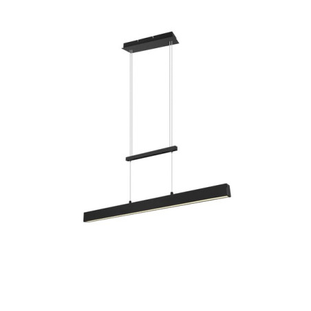 PAROS Pendant incl. 22+2x5,5W LED/ 3000K/ 2200+2x550Lm L 90cm/ W4cm/ ↕83,5-150cm//↕4cm/W11cm Reality