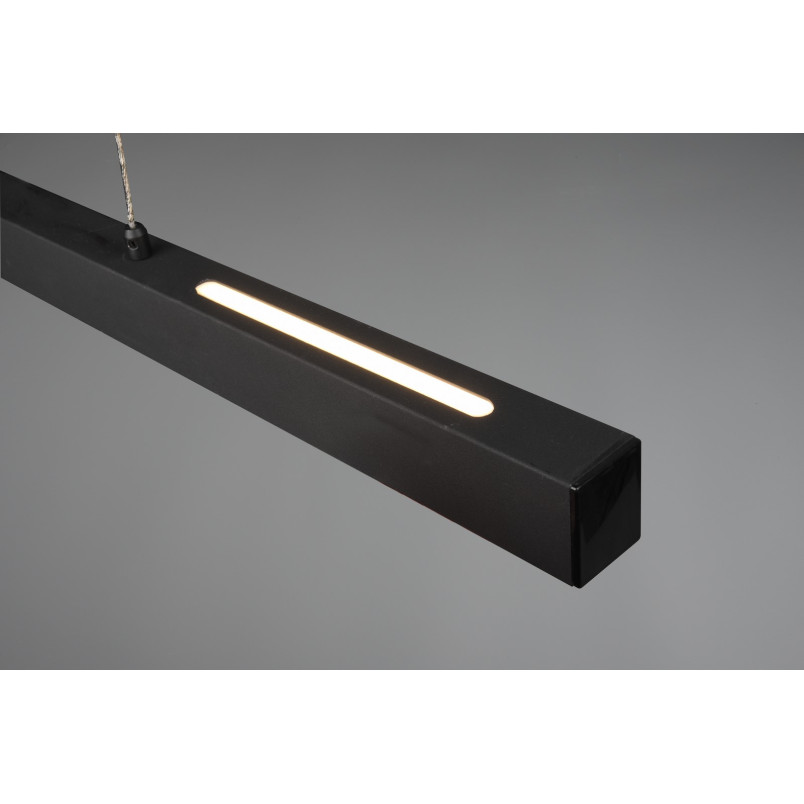 PAROS Pendant incl. 22+2x5,5W LED/ 3000K/ 2200+2x550Lm L 90cm/ W4cm/ ↕83,5-150cm//↕4cm/W11cm Reality