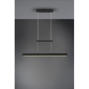 PAROS Pendant incl. 22+2x5,5W LED/ 3000K/ 2200+2x550Lm L 90cm/ W4cm/ ↕83,5-150cm//↕4cm/W11cm Reality