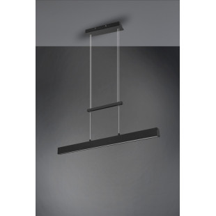 PAROS Pendant incl. 22+2x5,5W LED/ 3000K/ 2200+2x550Lm L 90cm/ W4cm/ ↕83,5-150cm//↕4cm/W11cm Reality