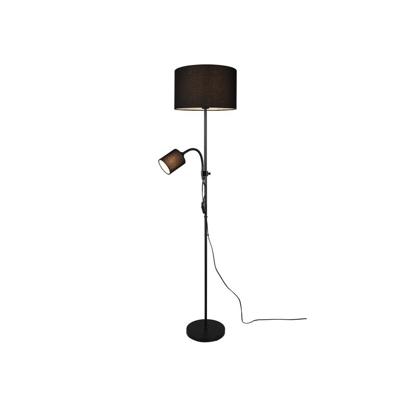 OWEN Floor lamp excl. 1 x E 27 + 1 xE 14↕160cm/D36cm//↕22cm/↕10cm/ Reality