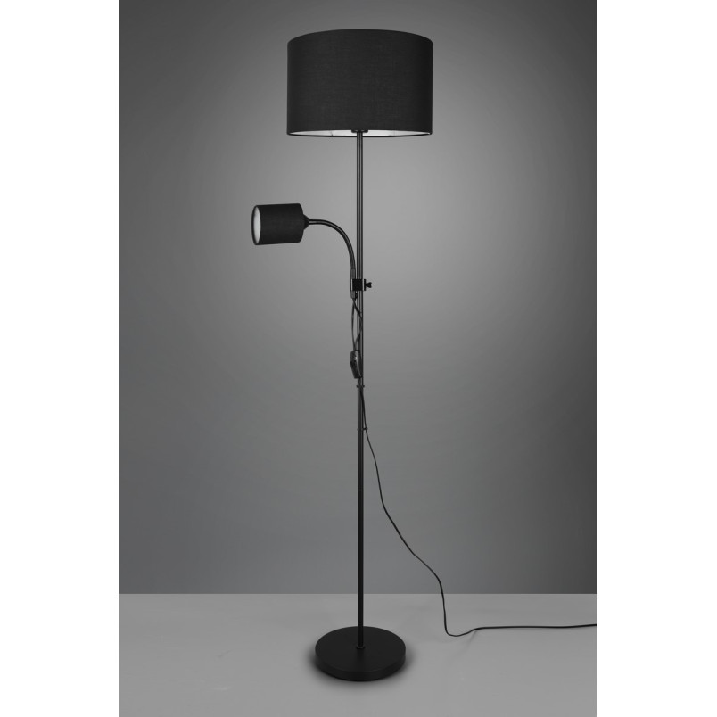 OWEN Floor lamp excl. 1 x E 27 + 1 xE 14↕160cm/D36cm//↕22cm/↕10cm/ Reality
