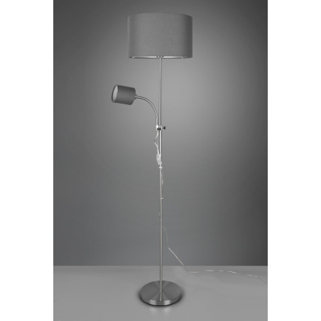 OWEN Floor lamp excl. 1 x E 27 + 1 xE 14↕160cm/D36cm//↕22cm/↕10cm/ Reality