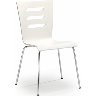 Krzesło drewniane K155 białe Halmar | Elegancki design