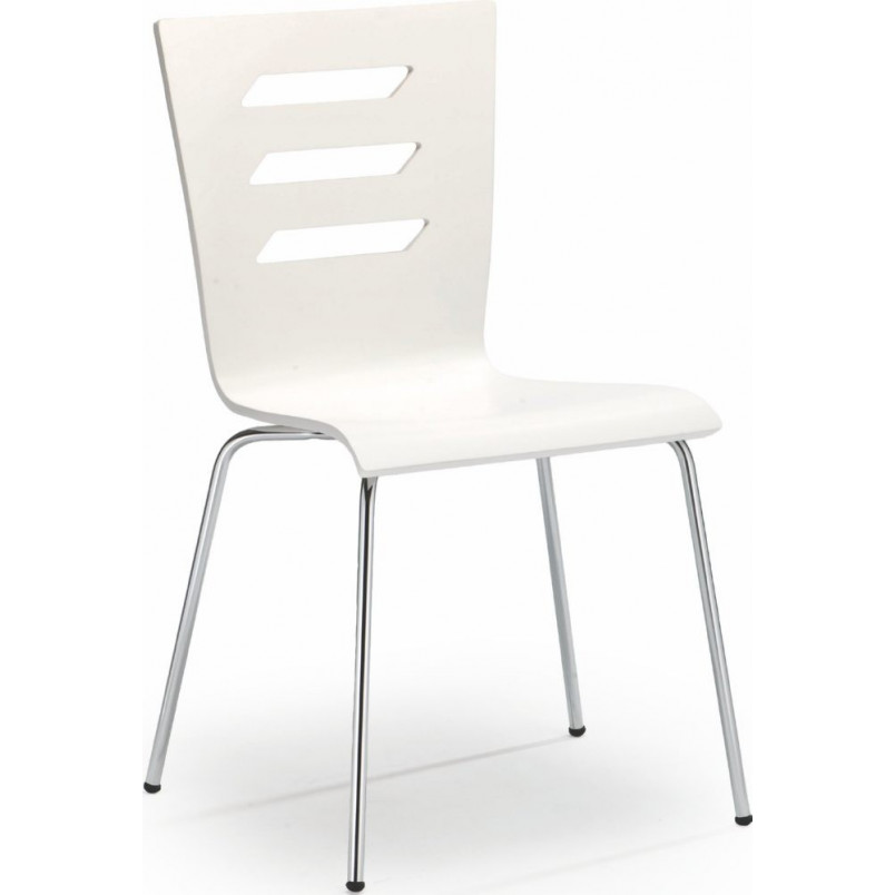 Krzesło drewniane K155 białe Halmar | Elegancki design