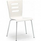 Krzesło drewniane K155 białe Halmar | Elegancki design