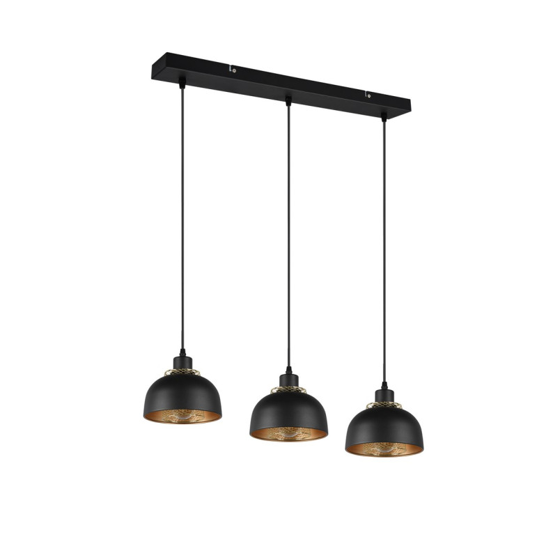 PUNCH Pendant excl.3xE27 ↕150cm/ L74cm/ D18cm/  Reality