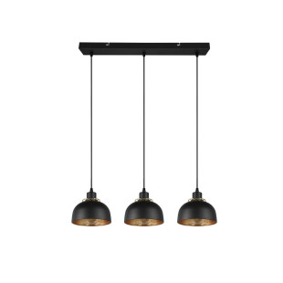 PUNCH Pendant excl.3xE27 ↕150cm/ L74cm/ D18cm/  Reality