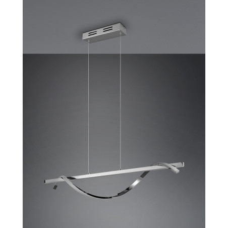 ISABEL Pendant incl.1x26W LED/3000Lm/4000K ↕150cm/ L100cm/ W 18cm/  Reality