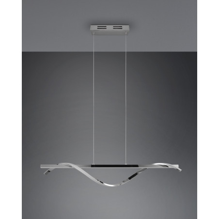 ISABEL Pendant incl.1x26W LED/3000Lm/4000K ↕150cm/ L100cm/ W 18cm/  Reality